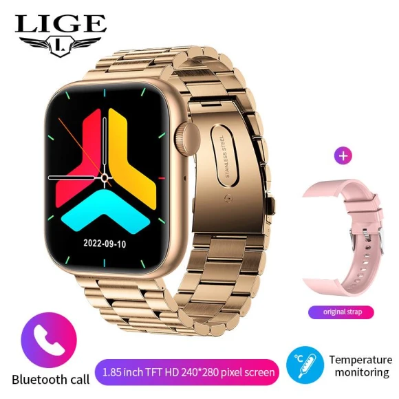 Smart Watch with Body Temperature Monitoring — Smartwatches, LIGE