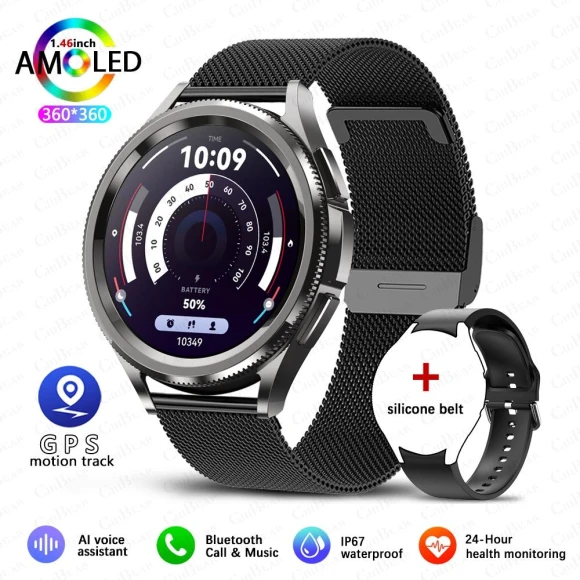 Smart Watch with GPS, Fitness Tracking, and Health Monitoring — Smartwatches, Samsung
