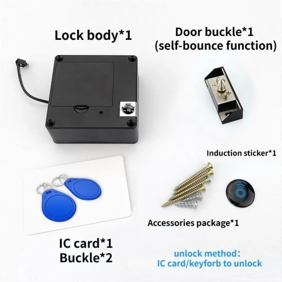 Smart Wooden Door Lock — Locks, ZCXU