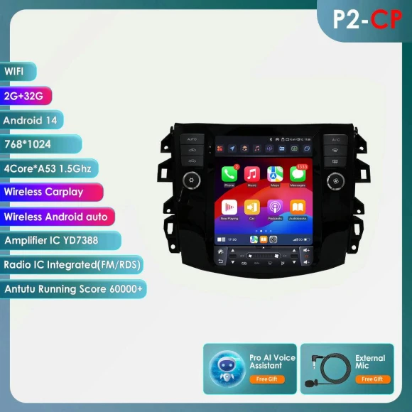 Car Multimedia Player with Display — In-Dash, OSSURET