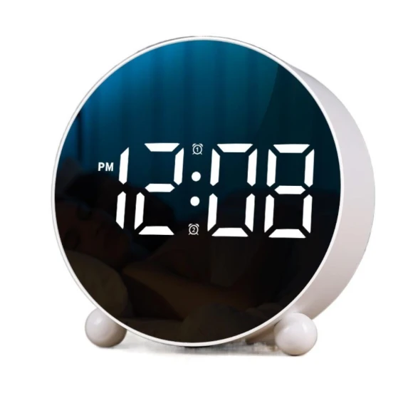 Digital Alarm Clock with Adjustable Brightness — Alarms & Clocks, FENO