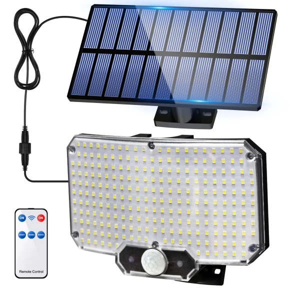 Outdoor Solar Sensor Light — Outdoor Security & Flood Lighting, TommyBear
