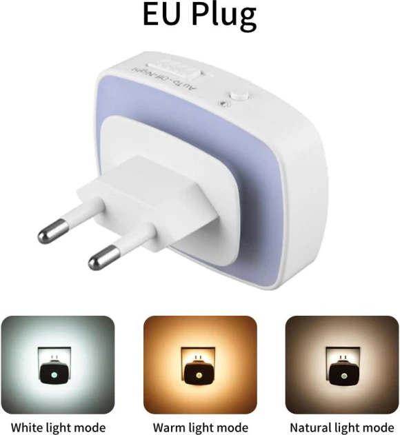 Plug-in Wall Lamp with Motion Sensor — Night Lights, Automobile Club