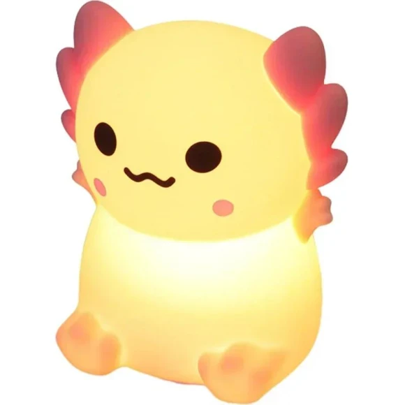 Silicone Axolotl Night Light — Night Lights, Sole Street