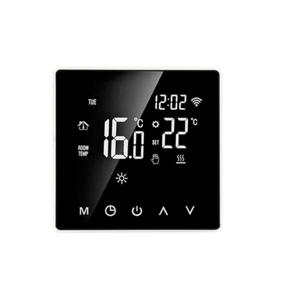 Smart Thermostat with LCD Screen and WiFi — Climate Control Devices, Water Loquat