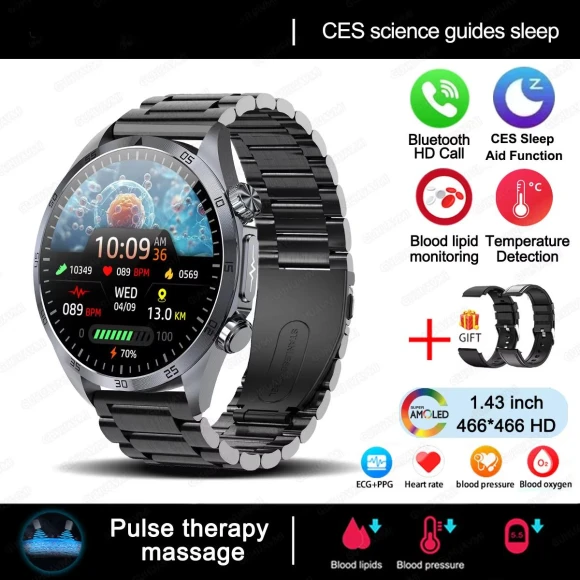 Smart Watch with Health Monitoring — Smartwatches, ElectronicsHome