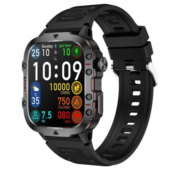 Smart Watch with Large Screen, Bluetooth Calling, and Health Monitoring — Smartwatches, Sofyplus