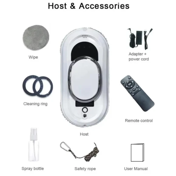 Intelligent Window Cleaning Robot — Smart Cleaning Robots, Good Household Items