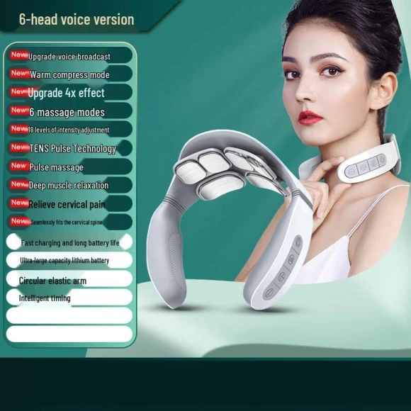 Portable Neck Massager — Rehabilitation & Therapy Equipment, Kangzuo