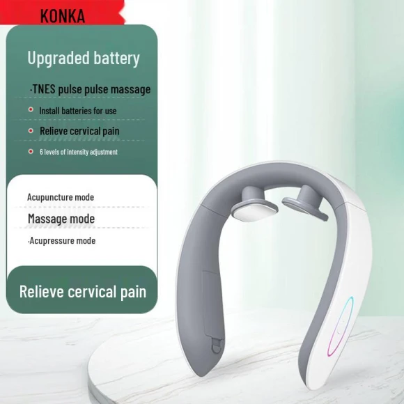 Rechargeable Smart Neck Massager — Rehabilitation & Therapy Equipment, Konka