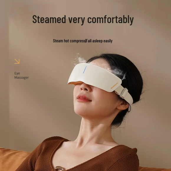Smart Bluetooth Hot Compress Eye Massager — Rollers & Pens, Hezheng