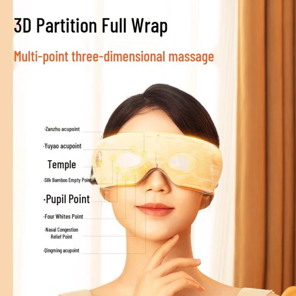 Smart Eye Massager with Heat Compress — Pillows, Breo