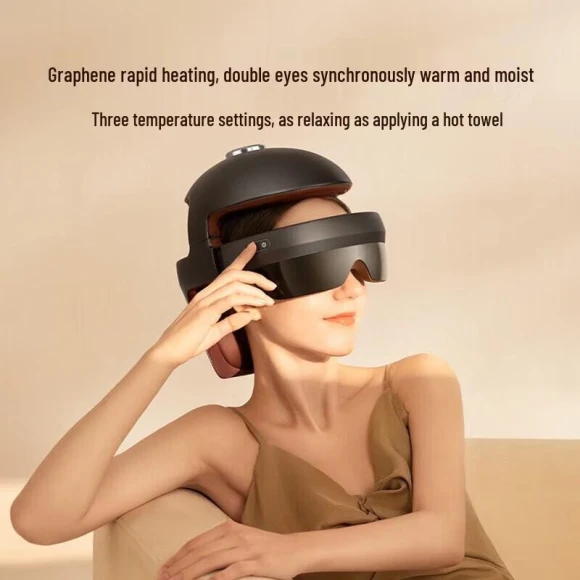 Smart Head and Eye Massager Helmet — Back Relief Solutions, CLORIS