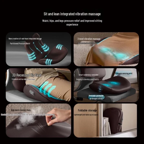 Smart Multi-functional Massage Cushion — Back Relief Solutions, Philips