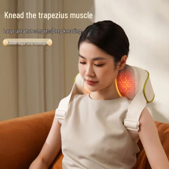 Smart Neck and Shoulder Massager — Rehabilitation & Therapy Equipment, Hezheng