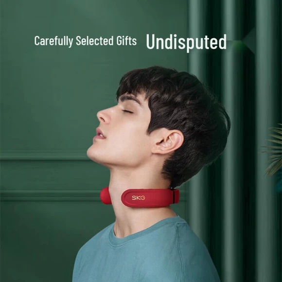 Smart Neck Massager with Heat and Pulse — Back Relief Solutions, SKG