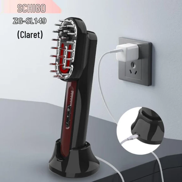 Smart Scalp and Facial Massager Comb — Facial Steamers, Chigo