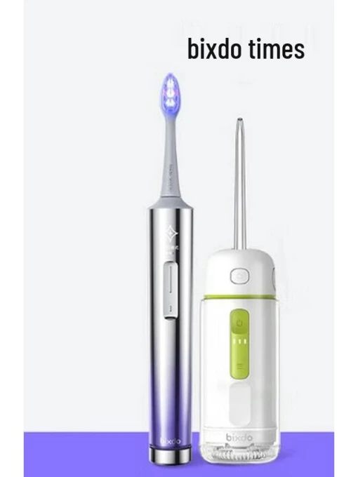 Smart Sonic Electric Toothbrush and Water Flosser Gift Set — Power Flossers, Bixdo