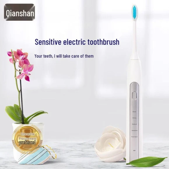 Smart Sonic Electric Toothbrush for Sensitive Teeth — Sonic Electric Toothbrushes, Qian Shan