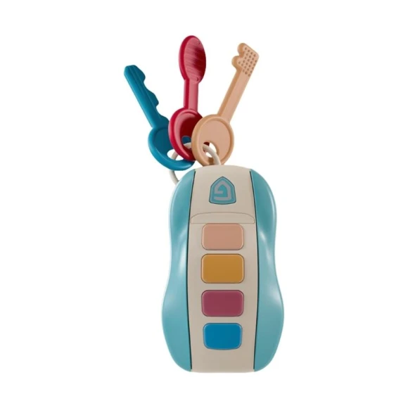 Interactive Musical Car Key Pretend Play Driving Toy — Educational, Dampfnudel