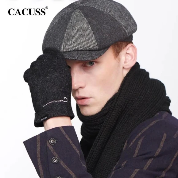 Men's Winter Wool Touchscreen Gloves — Gloves, CACUSS