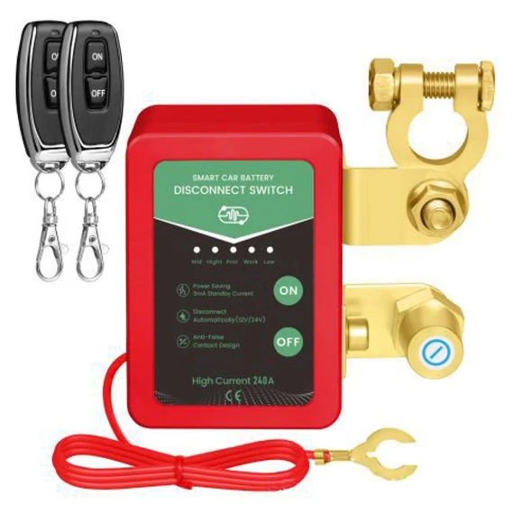 Remote Battery Disconnect Switch — Anti-Theft, A Auto Parts Mall
