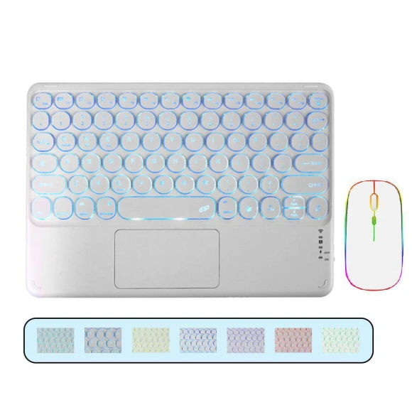 Round Touch Keyboard with Backlight — Keyboards, Chose One