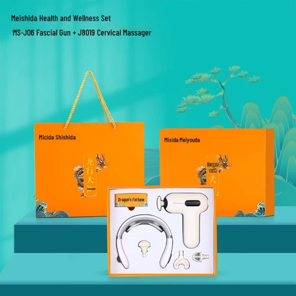 Smart Neck Massager and Fascia Gun Set — Back Relief Solutions, Misida