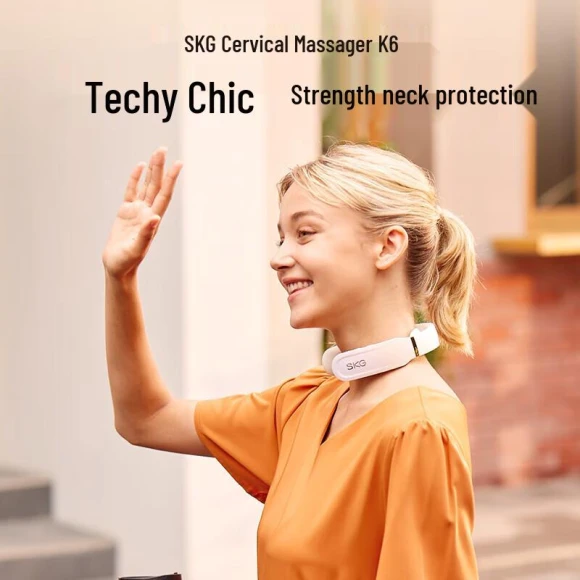 Smart Neck Massager with Heat — Muscle Stimulators, SKG