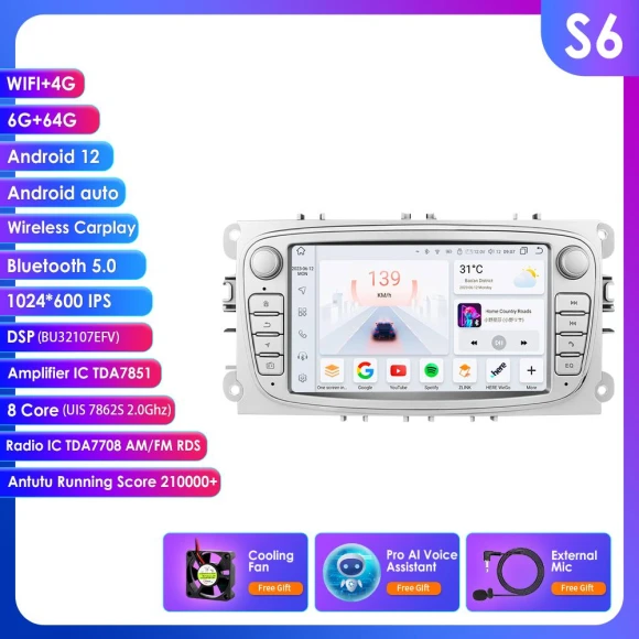 Android Car Multimedia System — In-Dash, OSSURET