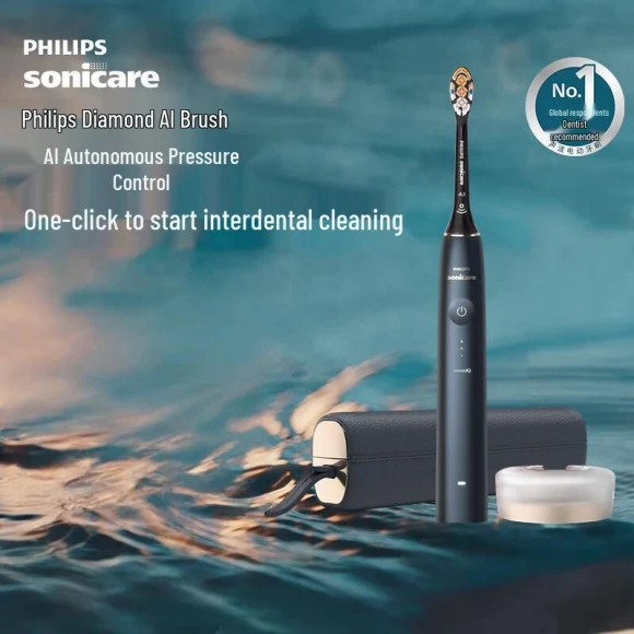 DiamondClean Smart AI Sonic Electric Toothbrush — Electric Toothbrush, Philips