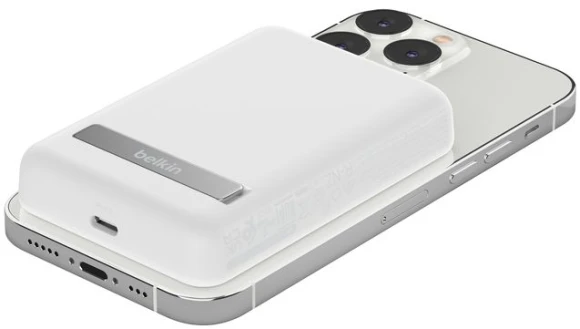 Magnetic Wireless Power Bank with Stand — Chargers, Belkin