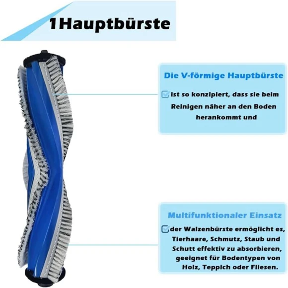 Robot Vacuum Cleaner Accessories Set — Smart Cleaning Robots, ECOVACS