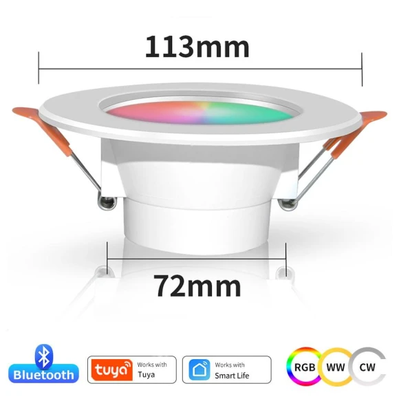 Smart Bluetooth LED Downlight — Recessed Lighting, Benexmart