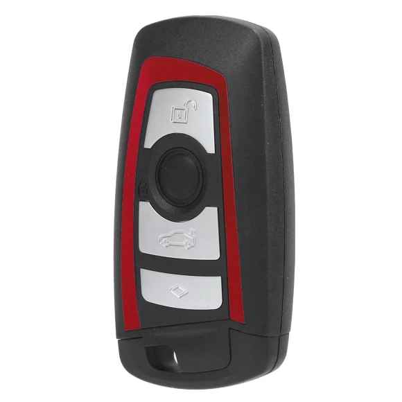 Smart Key Fob for Car with Remote Control, 4 Buttons — Keyless Entry, Igeteck
