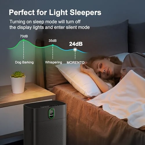 Air Purifier for Large Rooms — Activated Carbon Air Purifiers, MORENTO