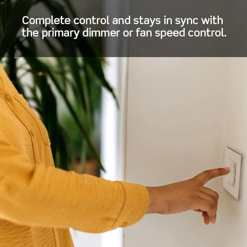 Dimmer Switch Companion for Multi-Location Dimming — Ceiling Fan Wall Controls, Leviton