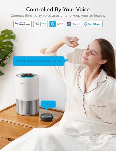 Smart Air Purifier for Bedroom — Portable Air Purifiers, GoveeLife