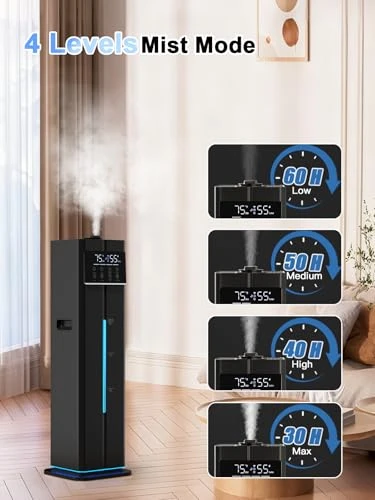 Smart Cool Mist Humidifier — Air Moisturizers, Zeova