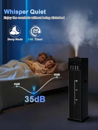 Smart Cool Mist Humidifier — Air Moisturizers, Zeova