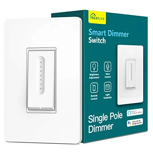 Smart Dimmer Switch — Ceiling Fan Wall Controls, TREATLIFE
