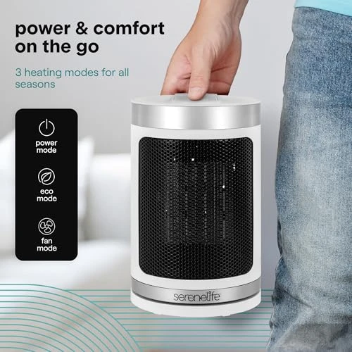 Smart Space Heater — Portable Heating Solutions, SereneLife