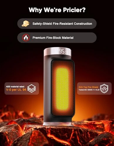 Smart Space Heater — Portable Heating Solutions, NUTROMO