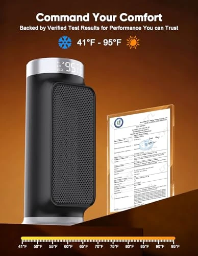Smart Space Heater — Portable Heating Solutions, NUTROMO