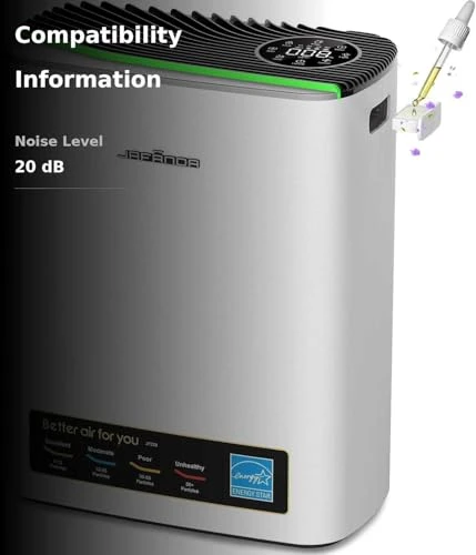 WiFi HEPA Air Purifier for Large Rooms — Activated Carbon Air Purifiers, Jafända
