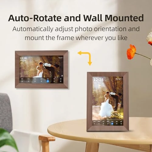 10.1 Inch Smart Wi-Fi Digital Calendar (Wood Grain) — Calendars, SyncGo