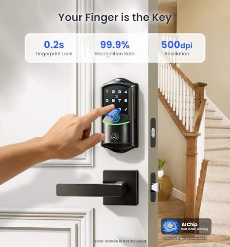 Built-in Wi-Fi Smart Lock — Deadbolts, Veise