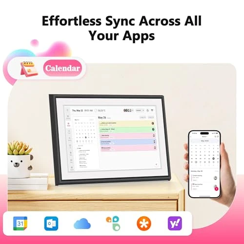 Digital Calendar with Touchscreen Display — Calendars, BIGASUO