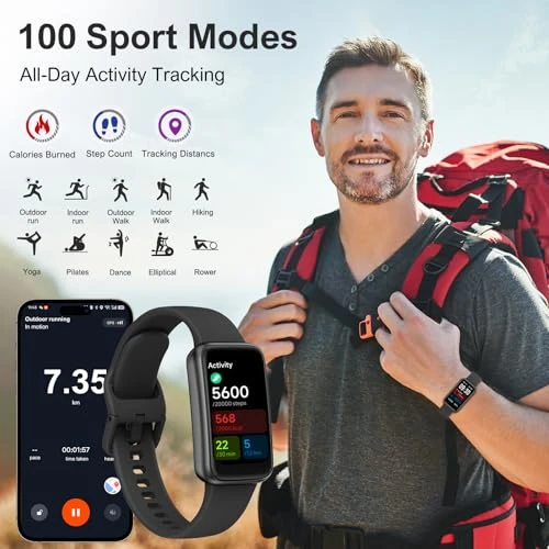 Fitness Tracker Smart Watch — Smartwatches, VMQIPNS