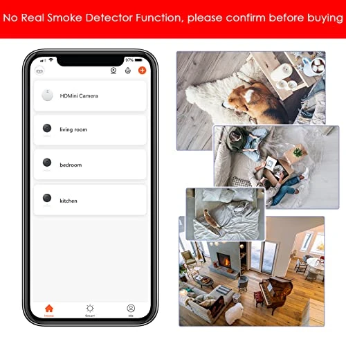 Hidden Camera Smoke Detector — Covert Surveillance, isekurity